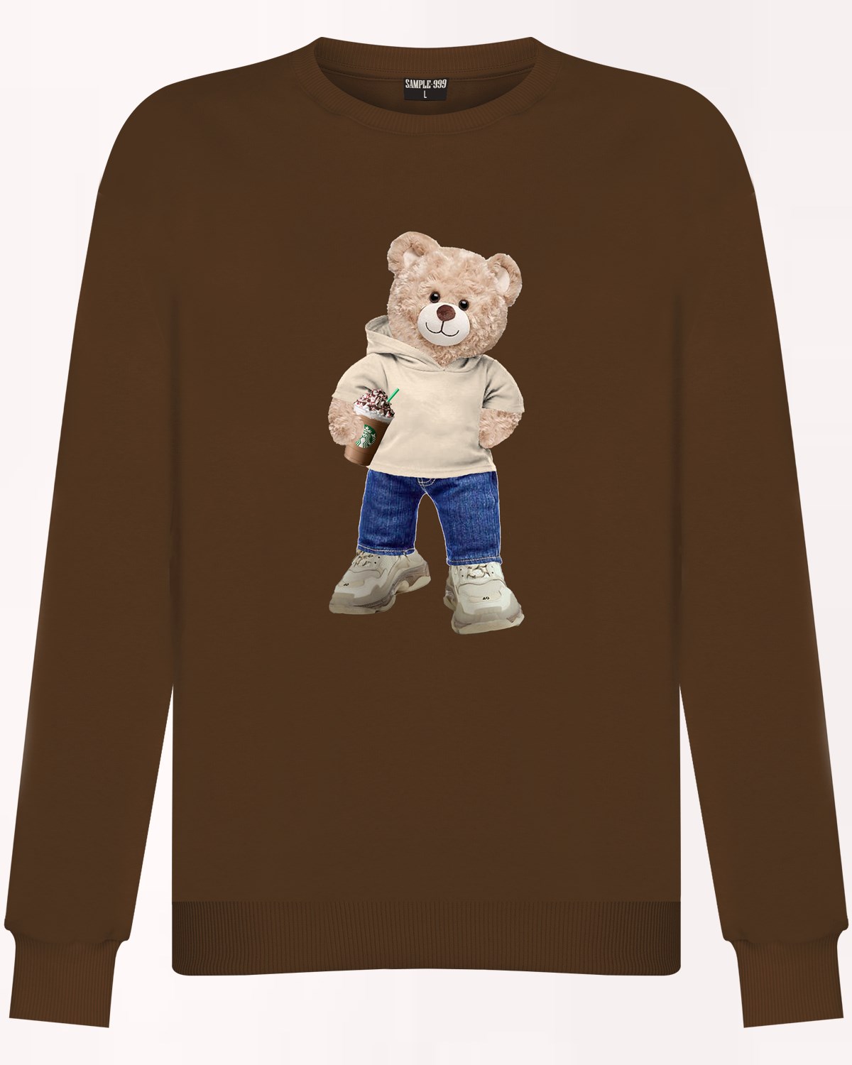 PRINTED TEDDY BEAR sweatshirt