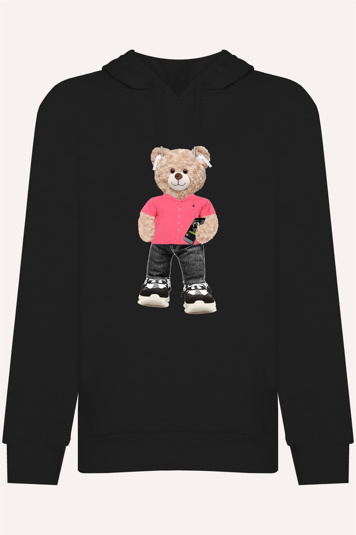 PRINTED TEDDY BEAR sweatshirt