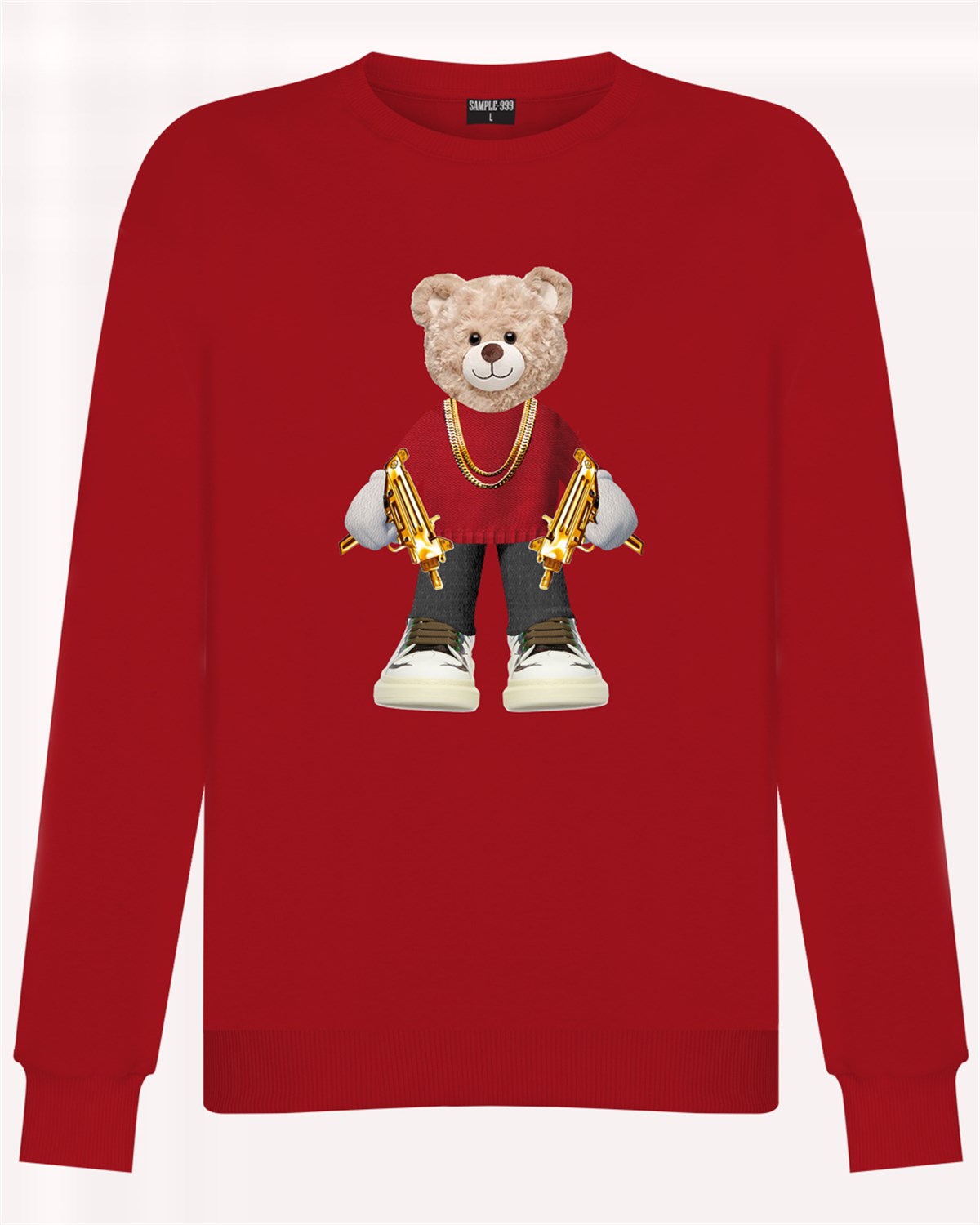 PRINTED TEDDY BEAR sweatshirt