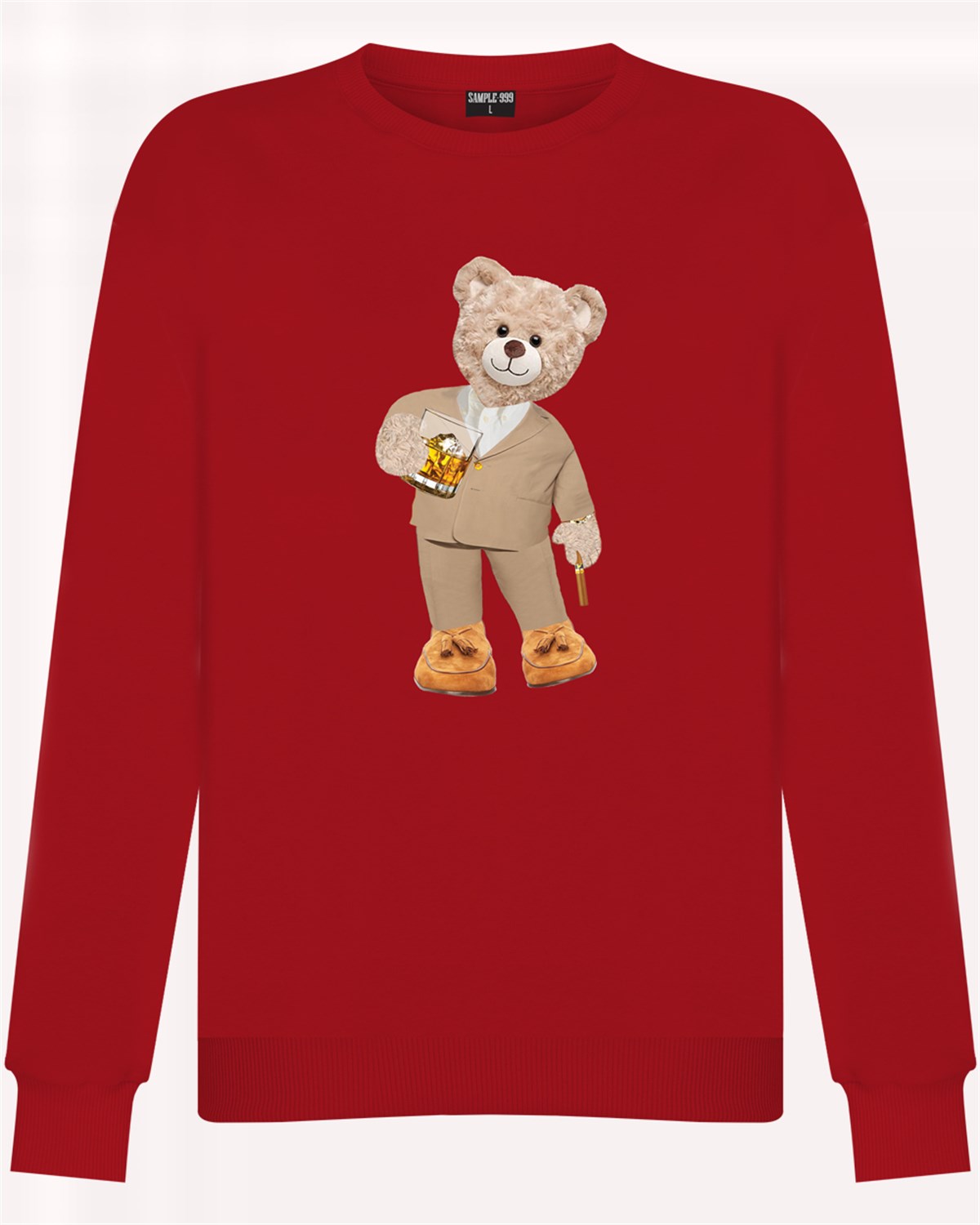 PRINTED TEDDY BEAR sweatshirt