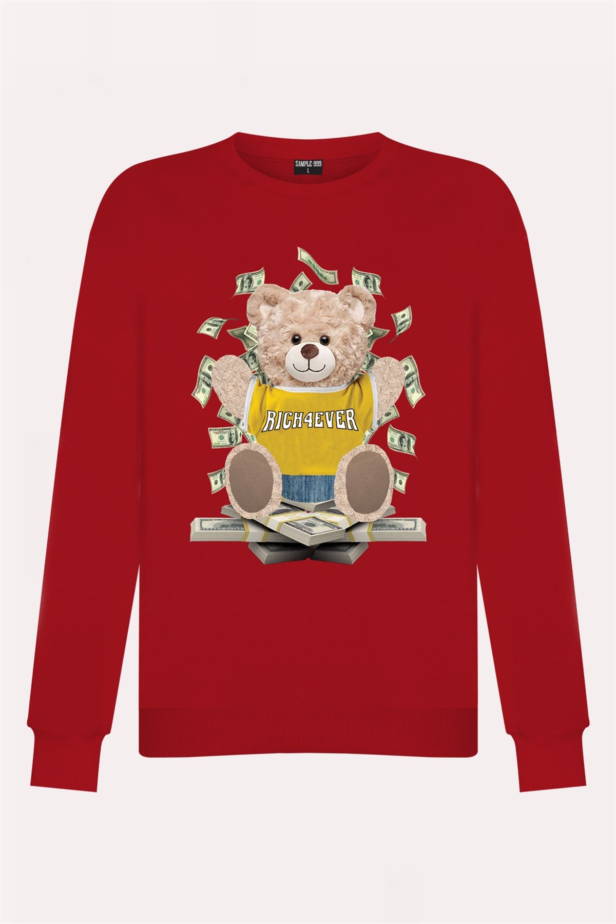 PRINTED TEDDY BEAR sweatshirt