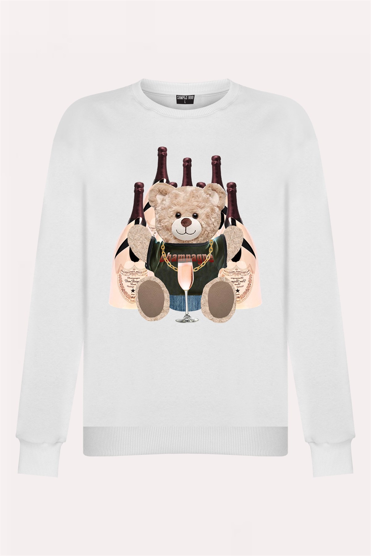 PRINTED TEDDY BEAR sweatshirt