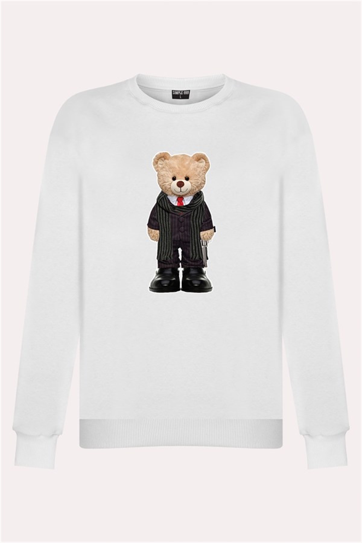 PRINTED TEDDY BEAR sweatshirt