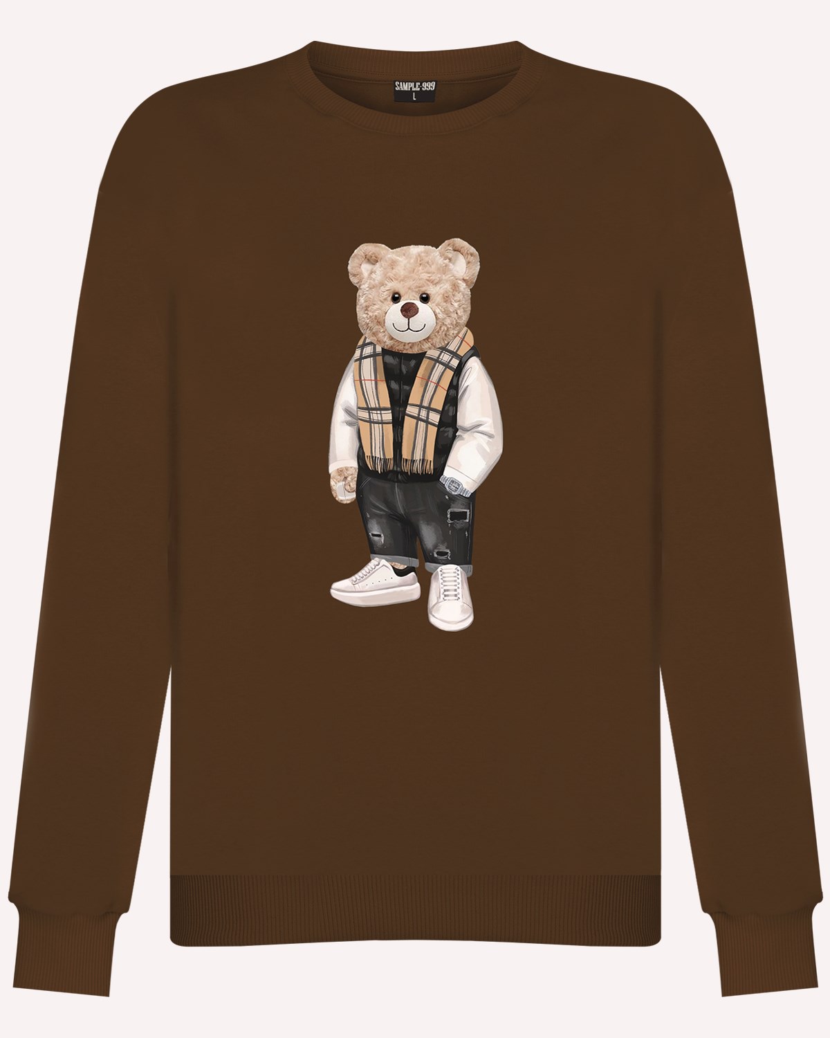 PRINTED TEDDY BEAR sweatshirt