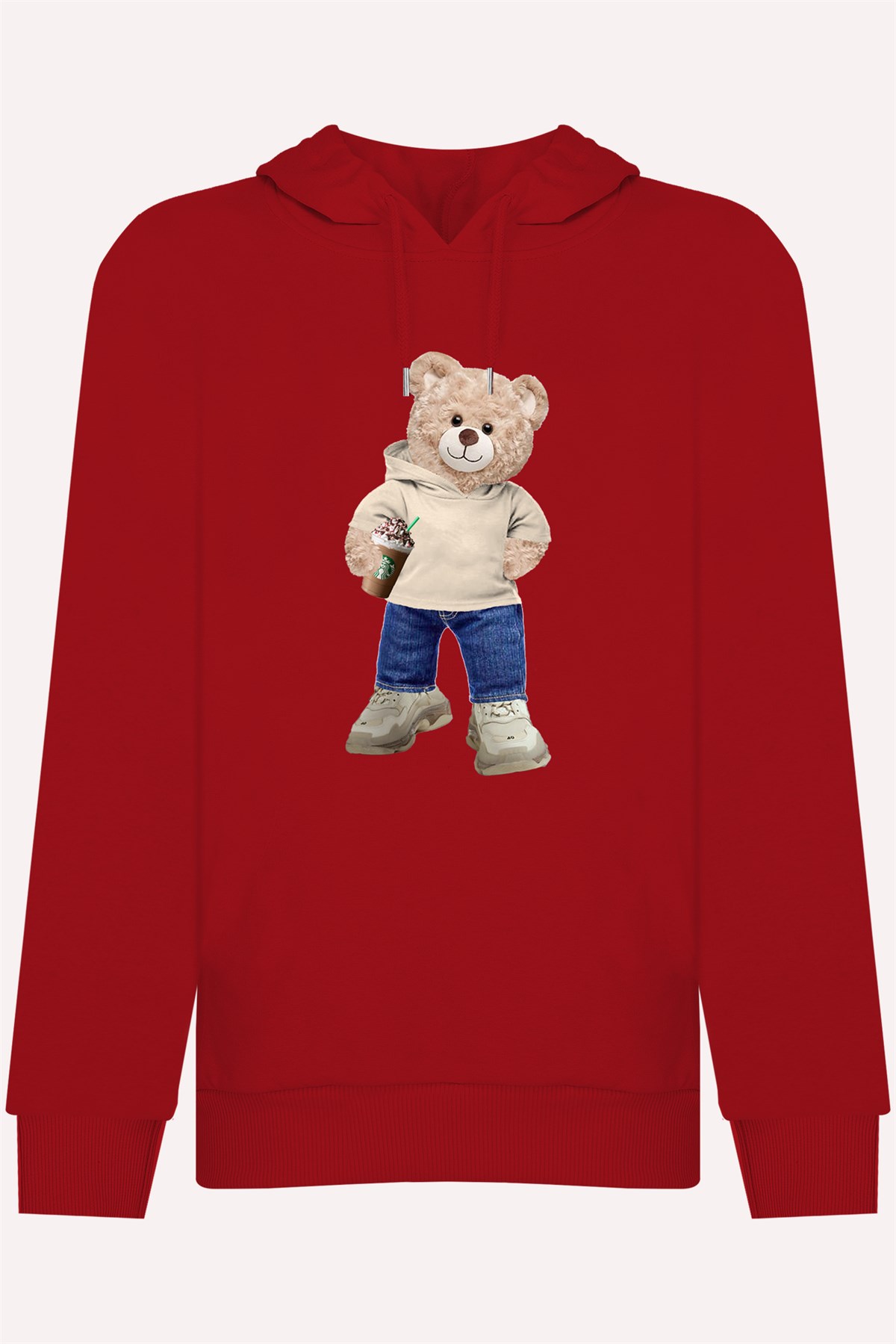 PRINTED TEDDY BEAR sweatshirt