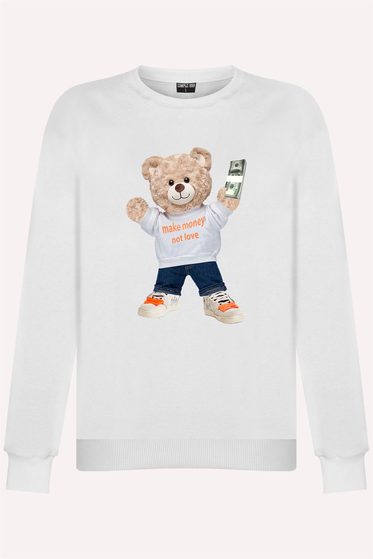 PRINTED TEDDY BEAR sweatshirt
