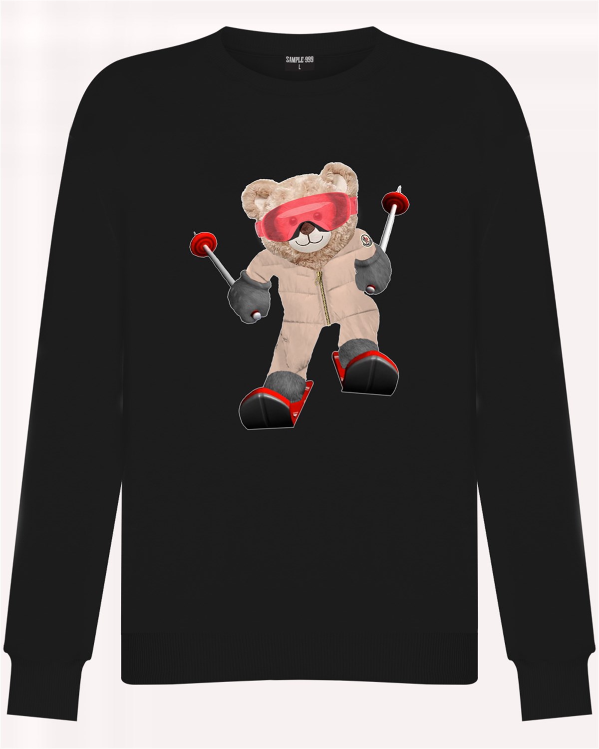 PRINTED TEDDY BEAR sweatshirt