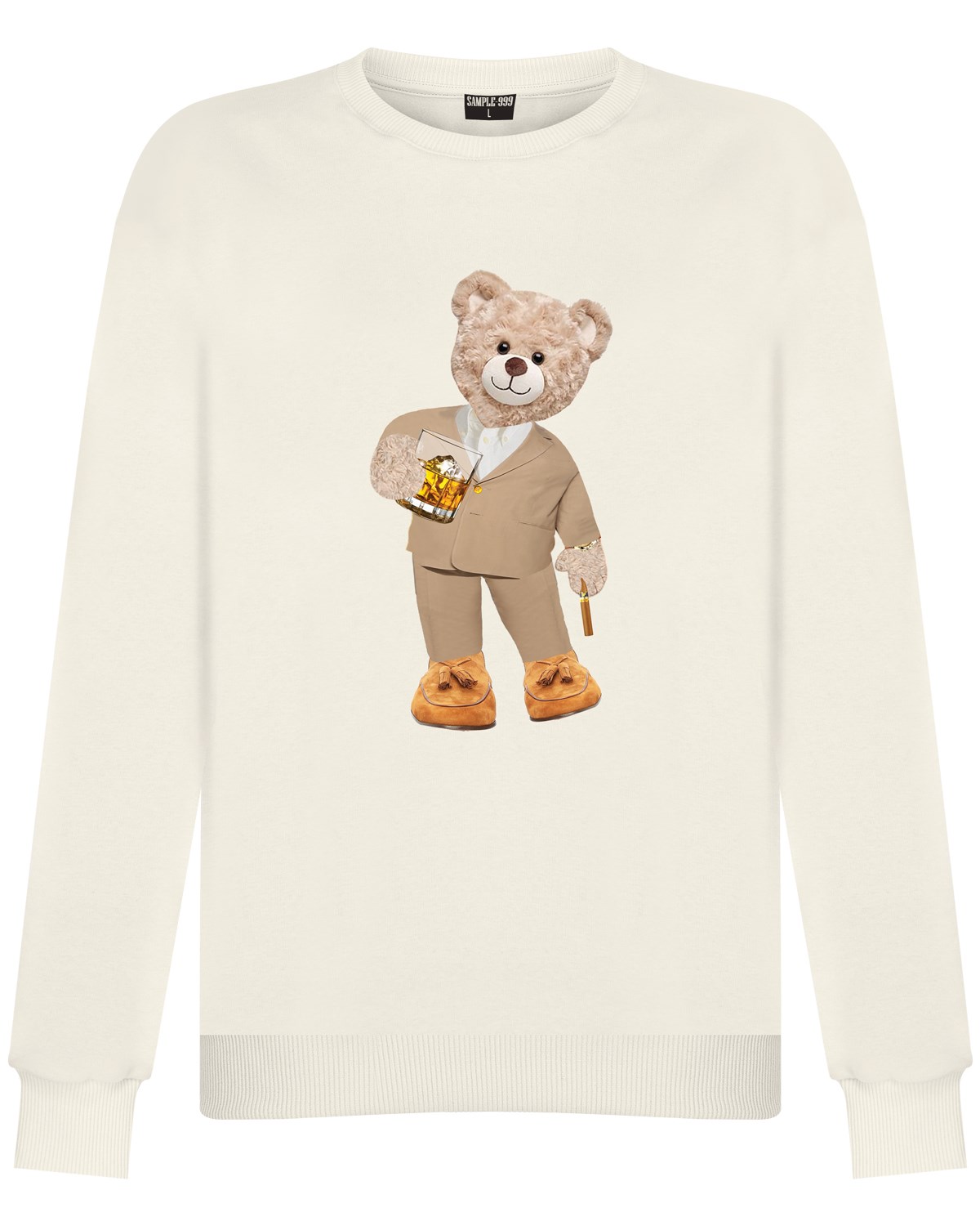 PRINTED TEDDY BEAR sweatshirt
