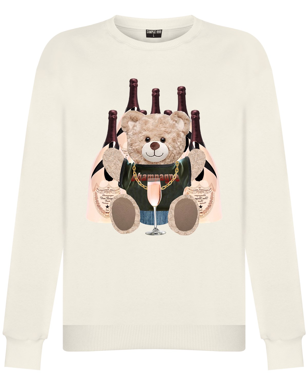 PRINTED TEDDY BEAR sweatshirt