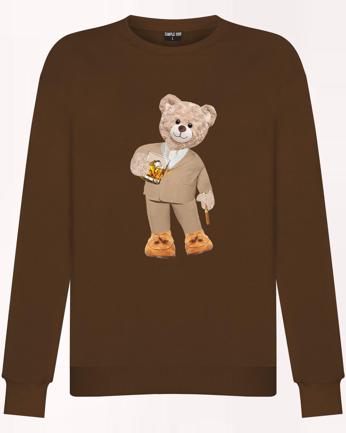 PRINTED TEDDY BEAR sweatshirt