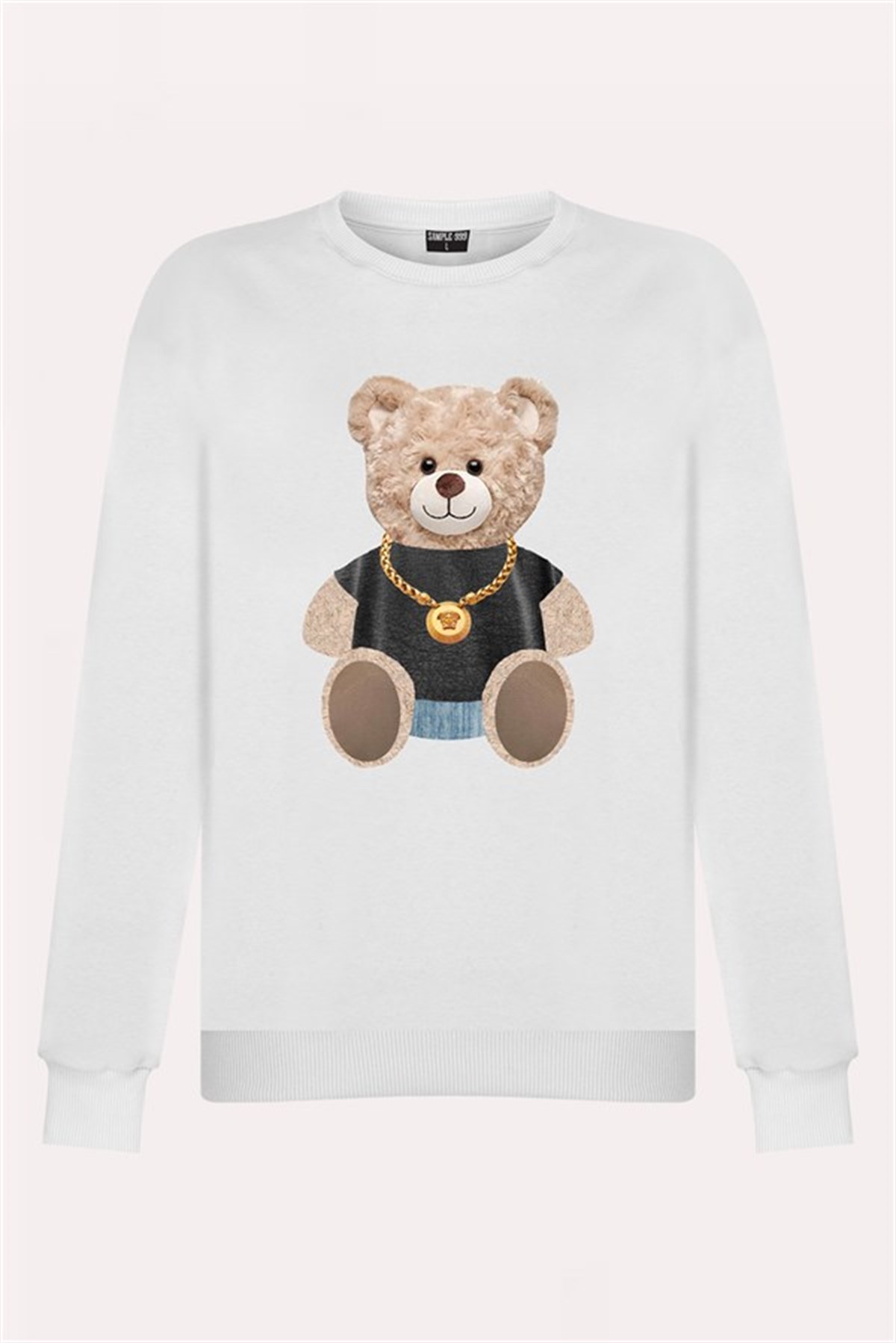 PRINTED TEDDY BEAR sweatshirt