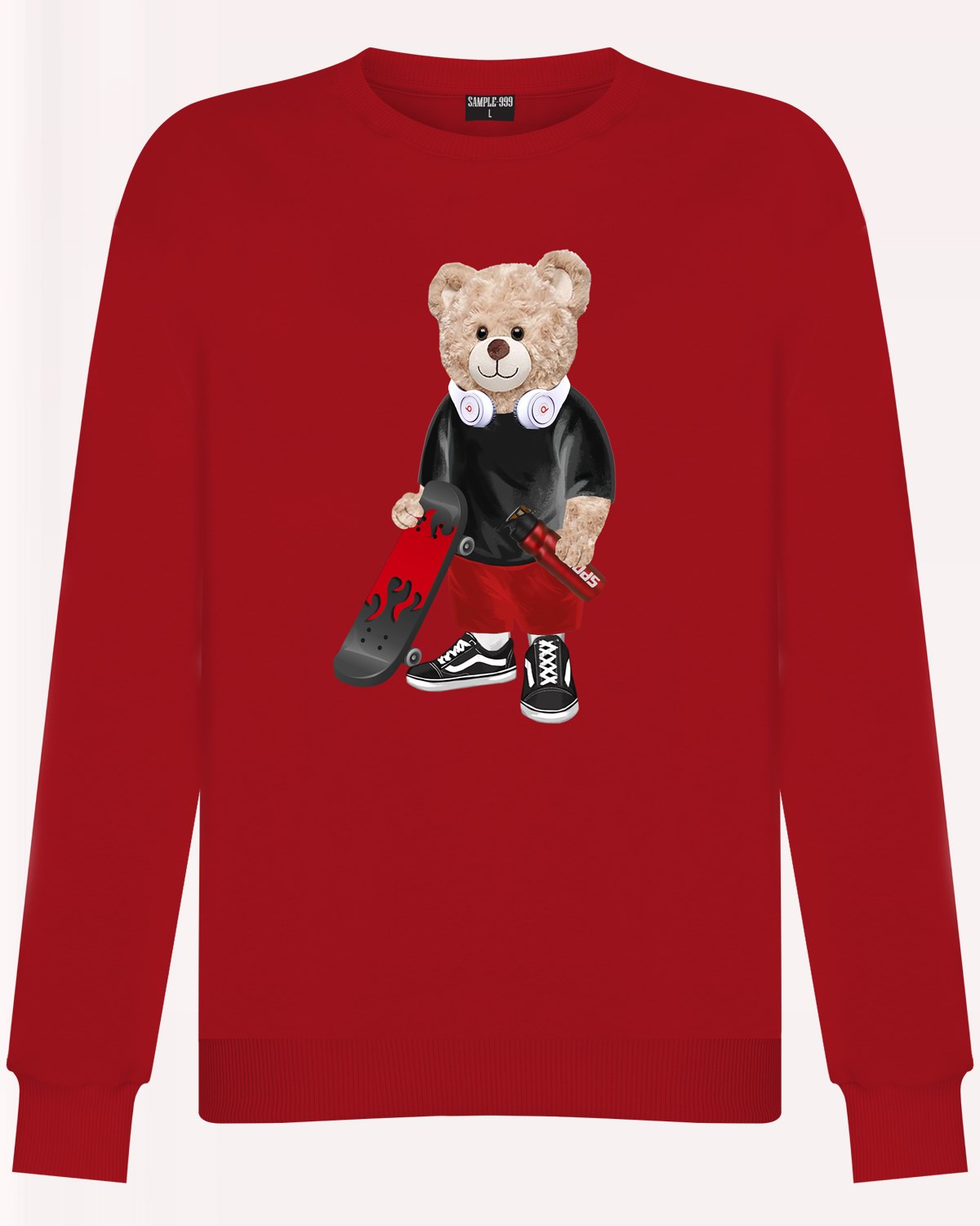 PRINTED TEDDY BEAR sweatshirt