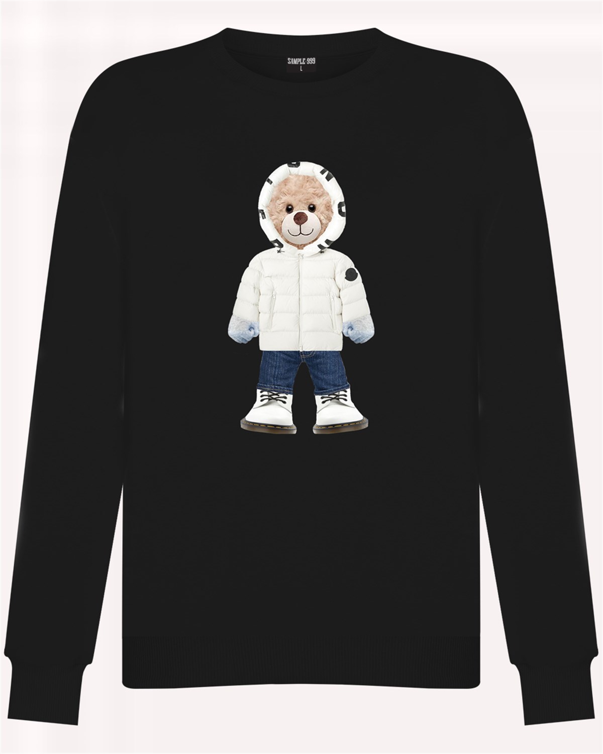 PRINTED TEDDY BEAR sweatshirt