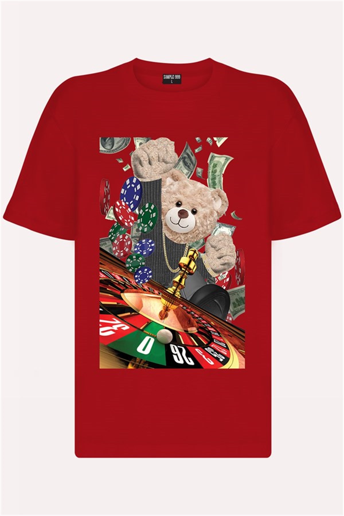 PRINTED TEDDY BEAR sweatshirt