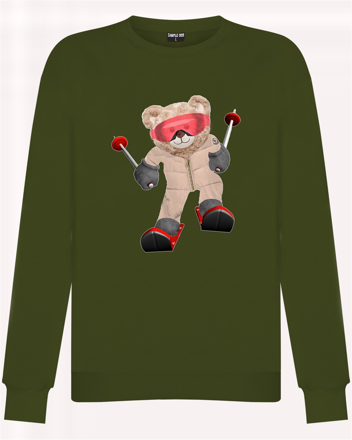 PRINTED TEDDY BEAR sweatshirt