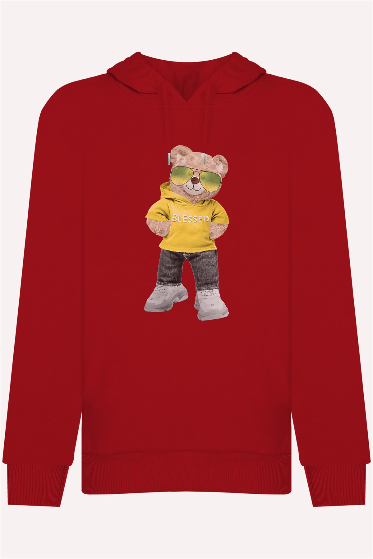 PRINTED TEDDY BEAR sweatshirt