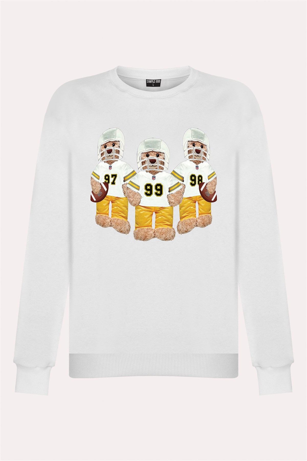 PRINTED TEDDY BEAR sweatshirt