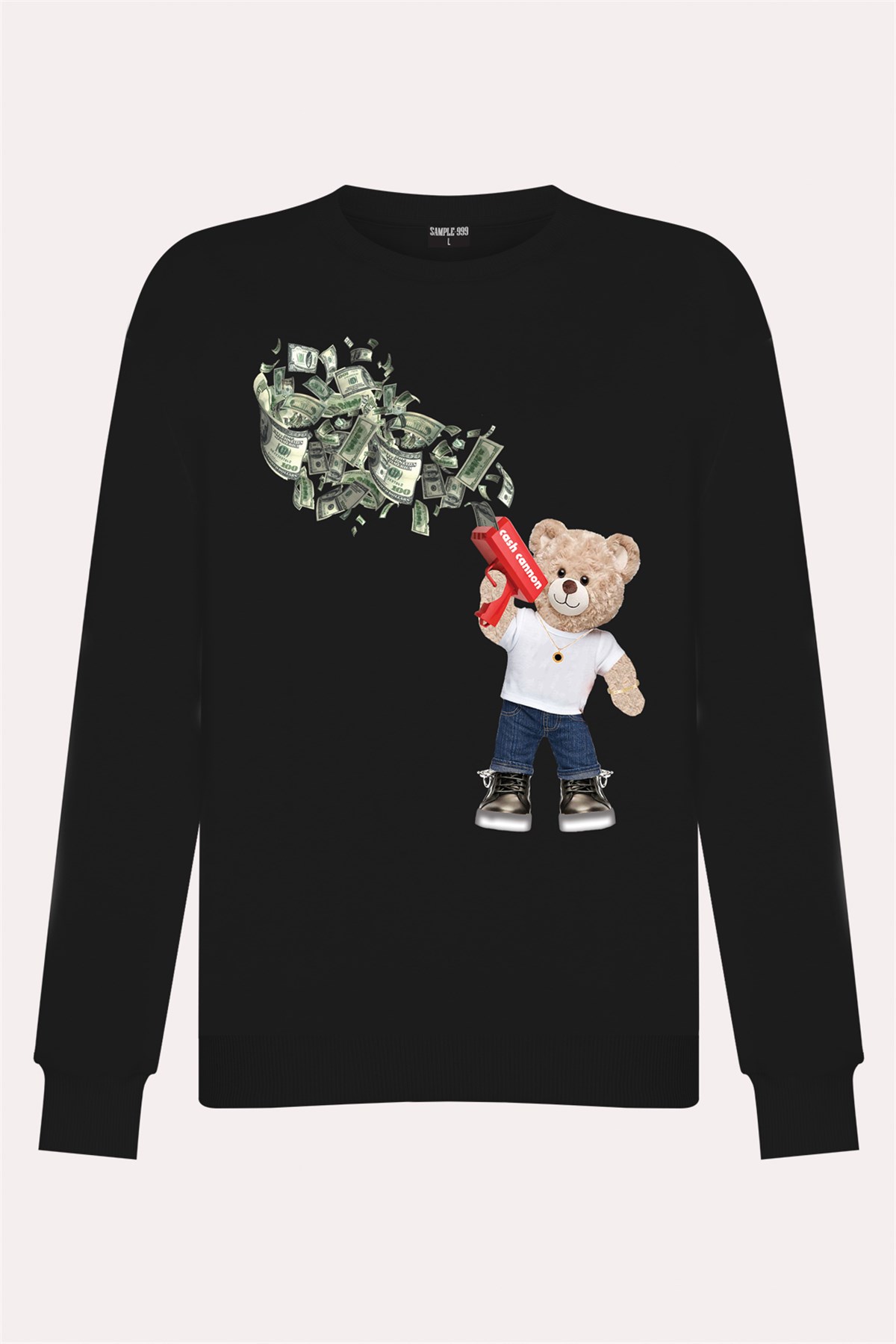 PRINTED TEDDY BEAR sweatshirt