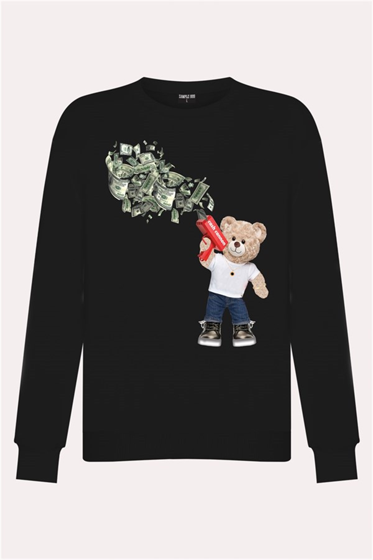 PRINTED TEDDY BEAR sweatshirt