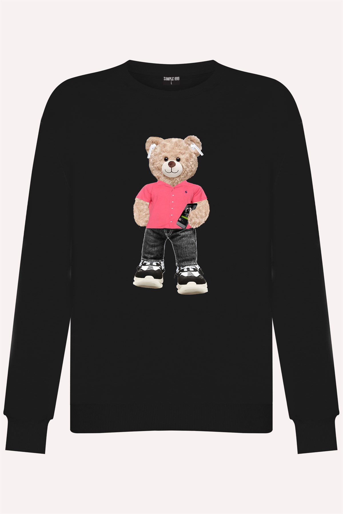 PRINTED TEDDY BEAR sweatshirt
