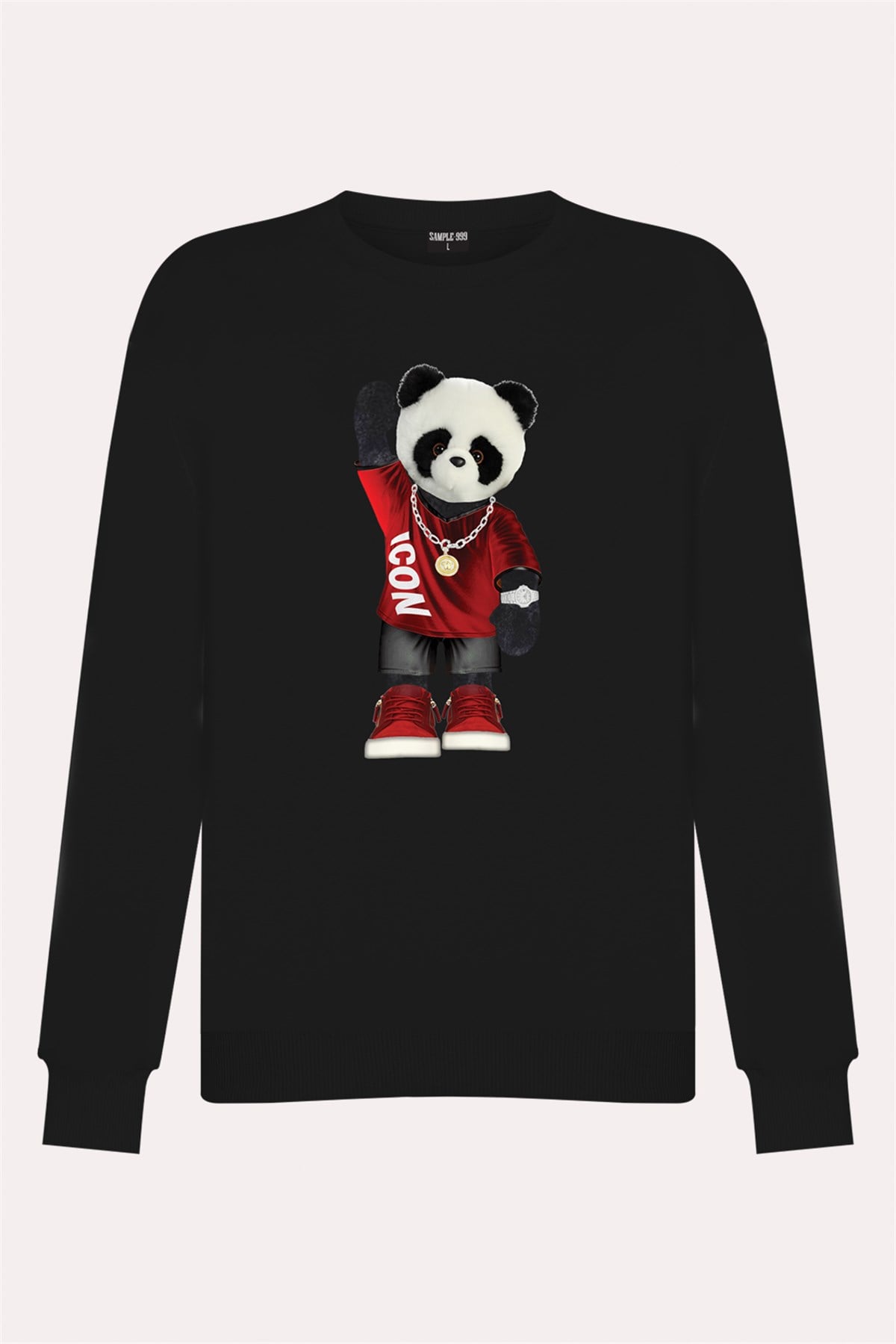 PRINTED TEDDY BEAR sweatshirt