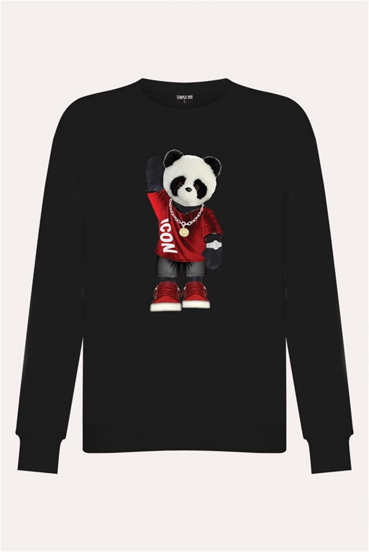 PRINTED TEDDY BEAR sweatshirt