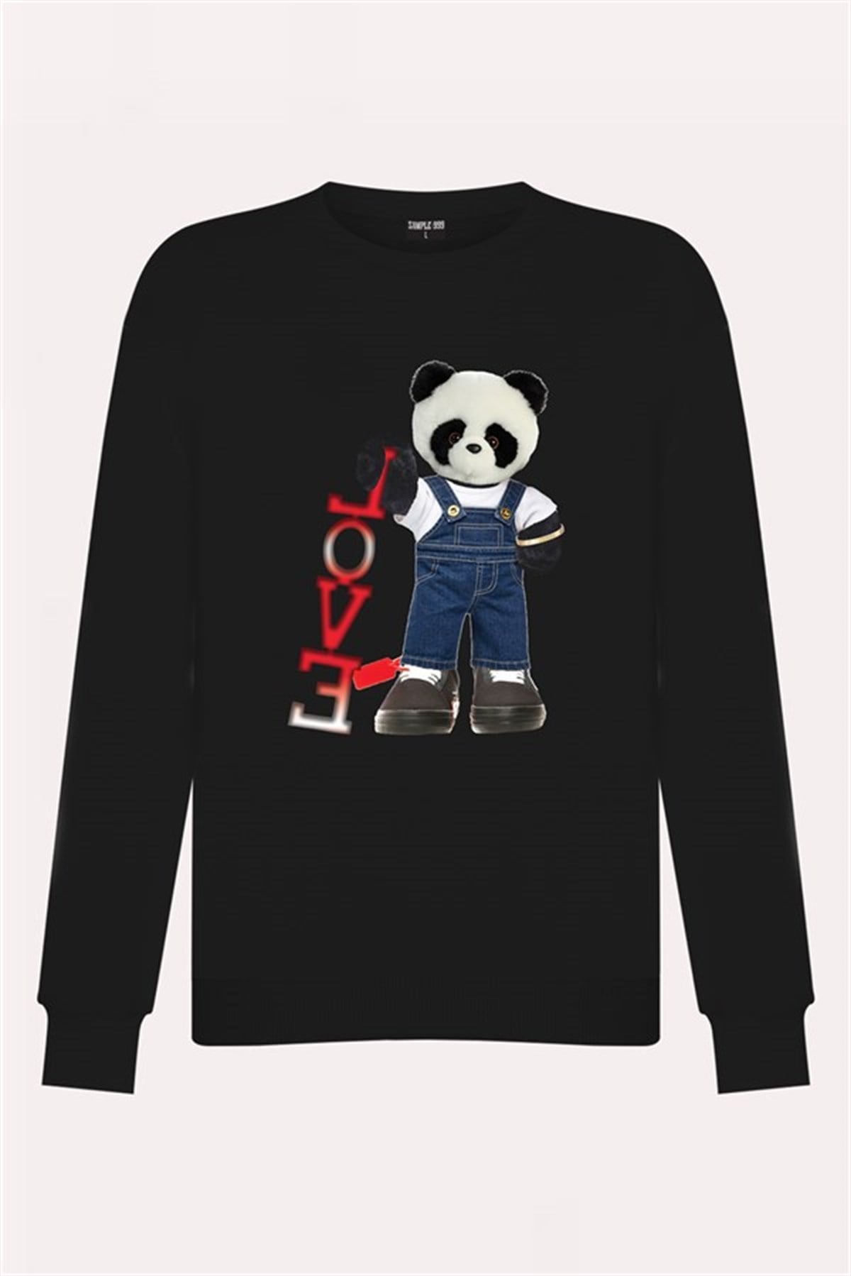 PRINTED TEDDY BEAR sweatshirt