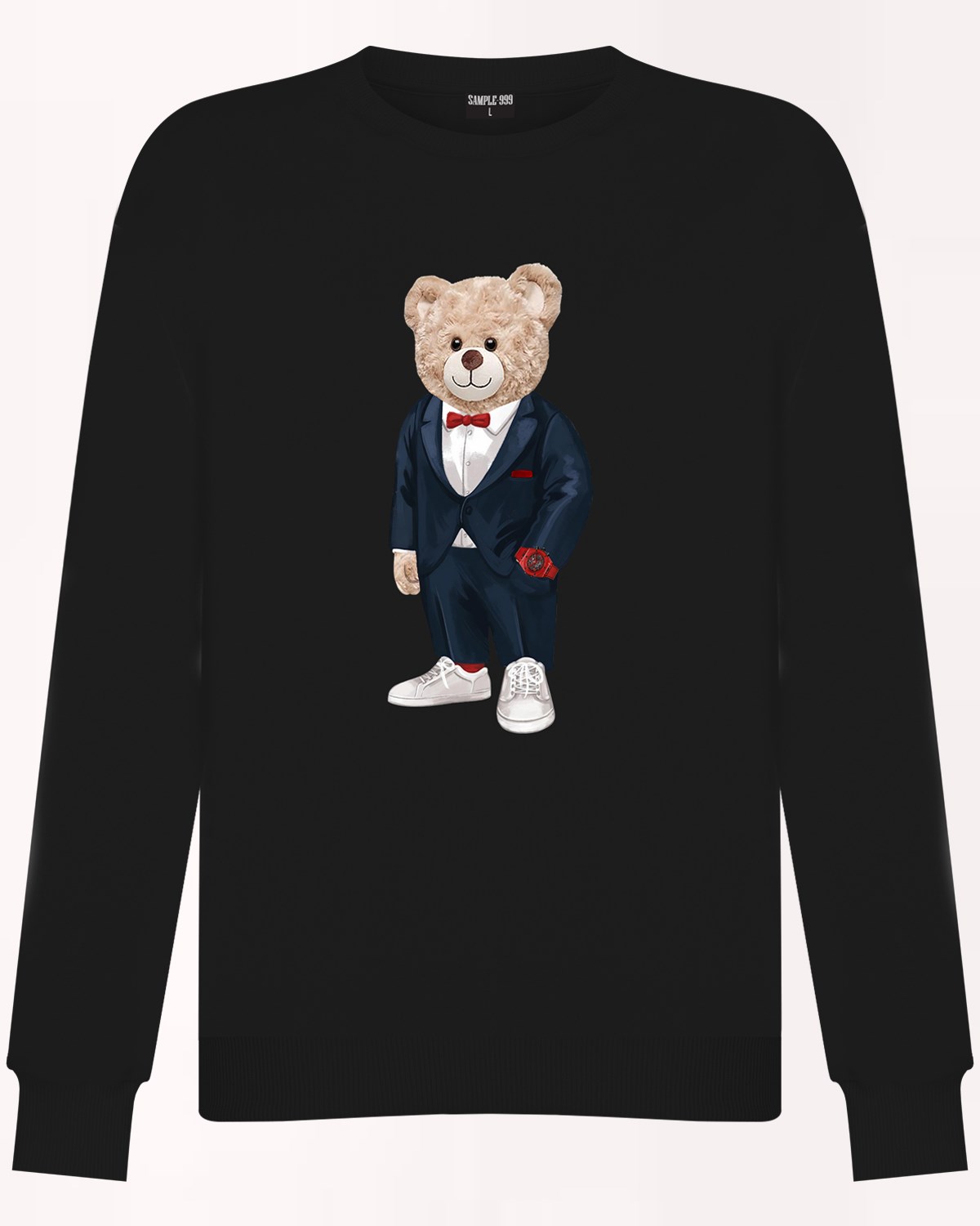 PRINTED TEDDY BEAR sweatshirt