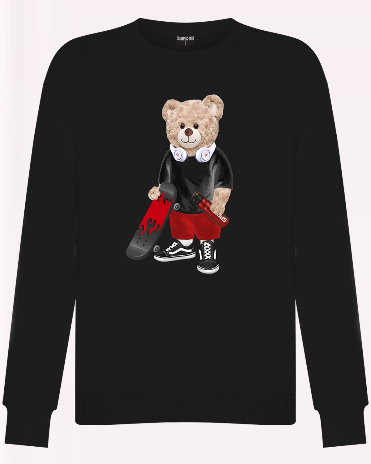 PRINTED TEDDY BEAR sweatshirt