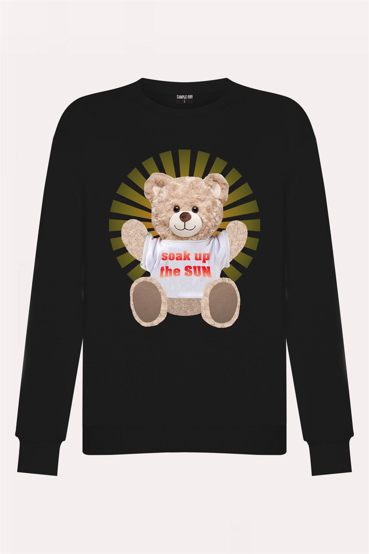 PRINTED TEDDY BEAR sweatshirt