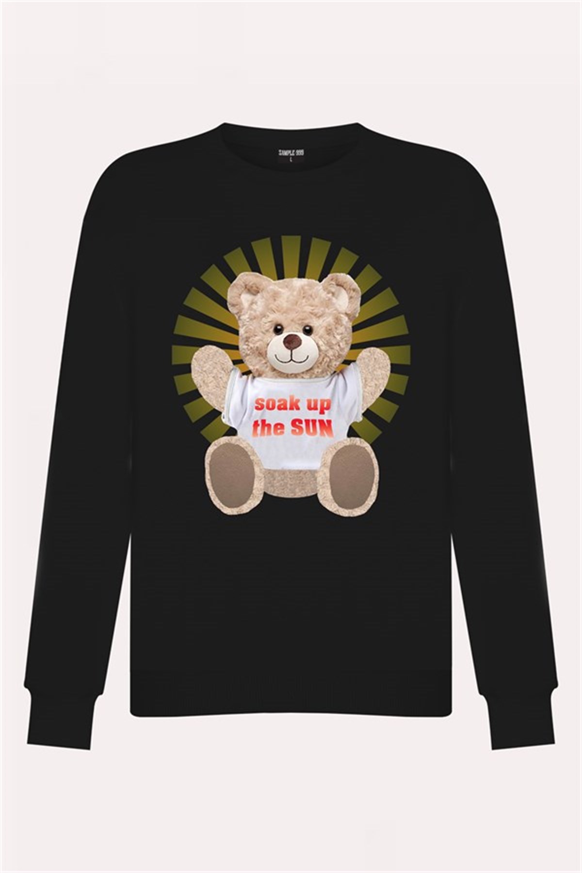 PRINTED TEDDY BEAR sweatshirt