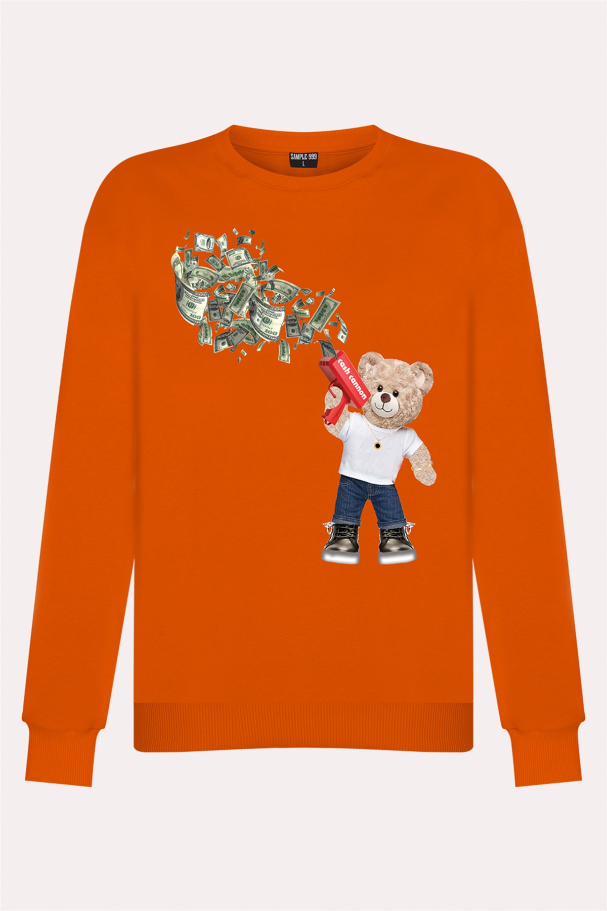 PRINTED TEDDY BEAR sweatshirt