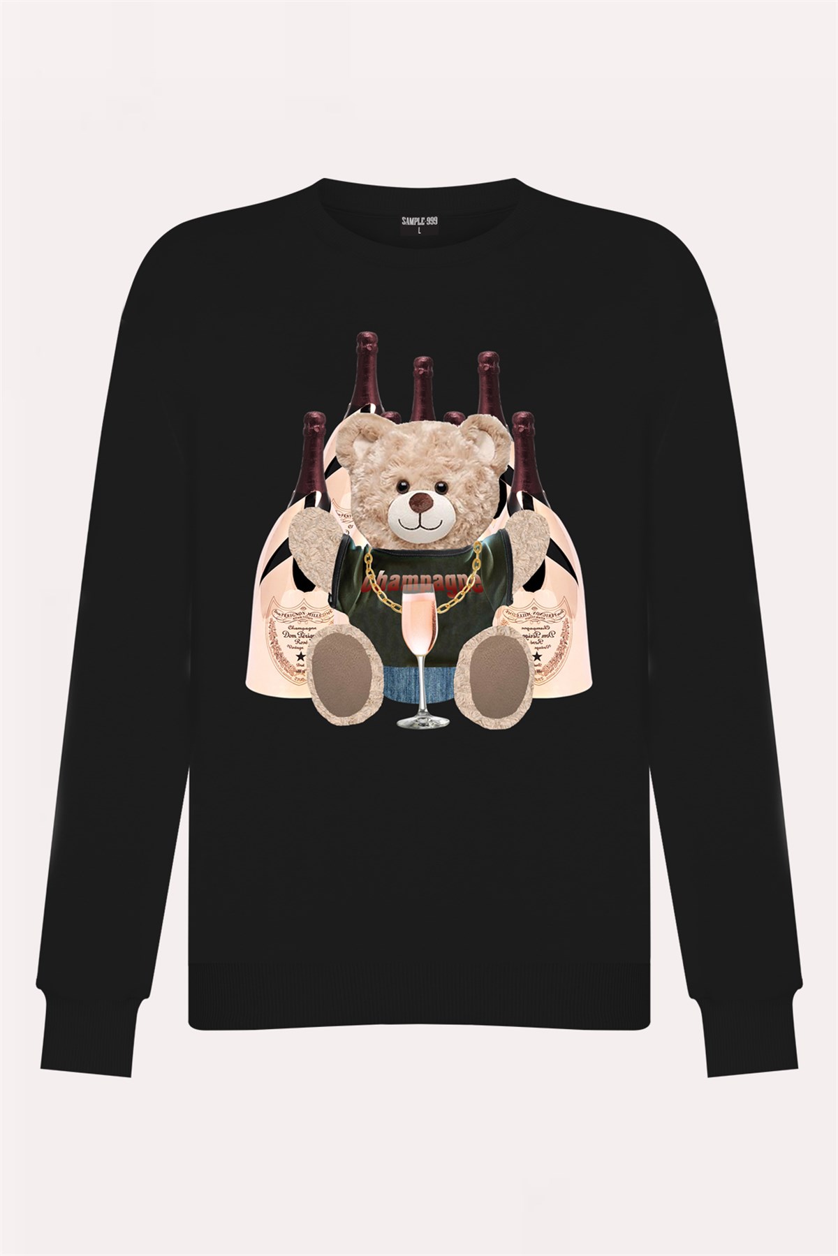 PRINTED TEDDY BEAR sweatshirt