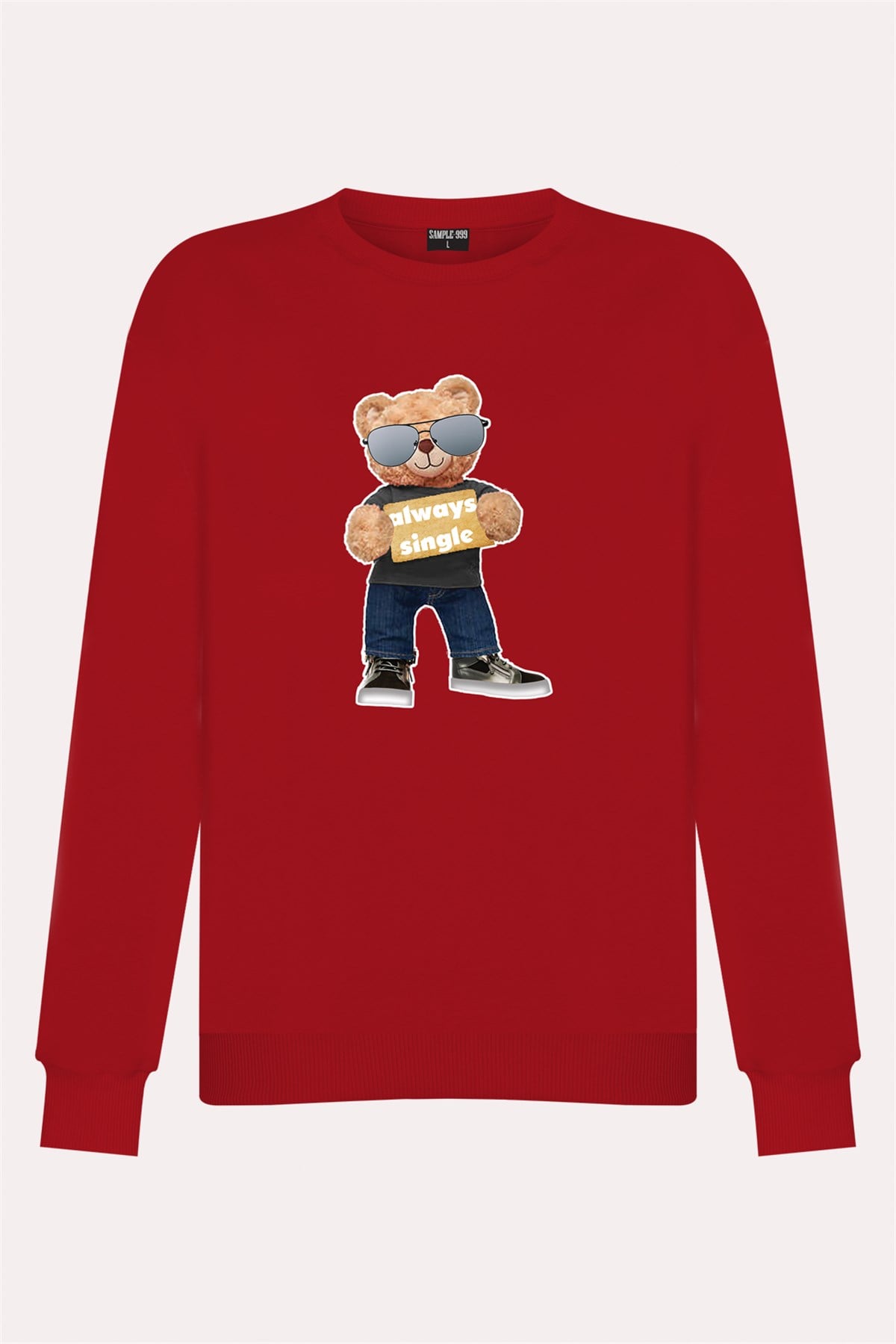 PRINTED TEDDY BEAR sweatshirt