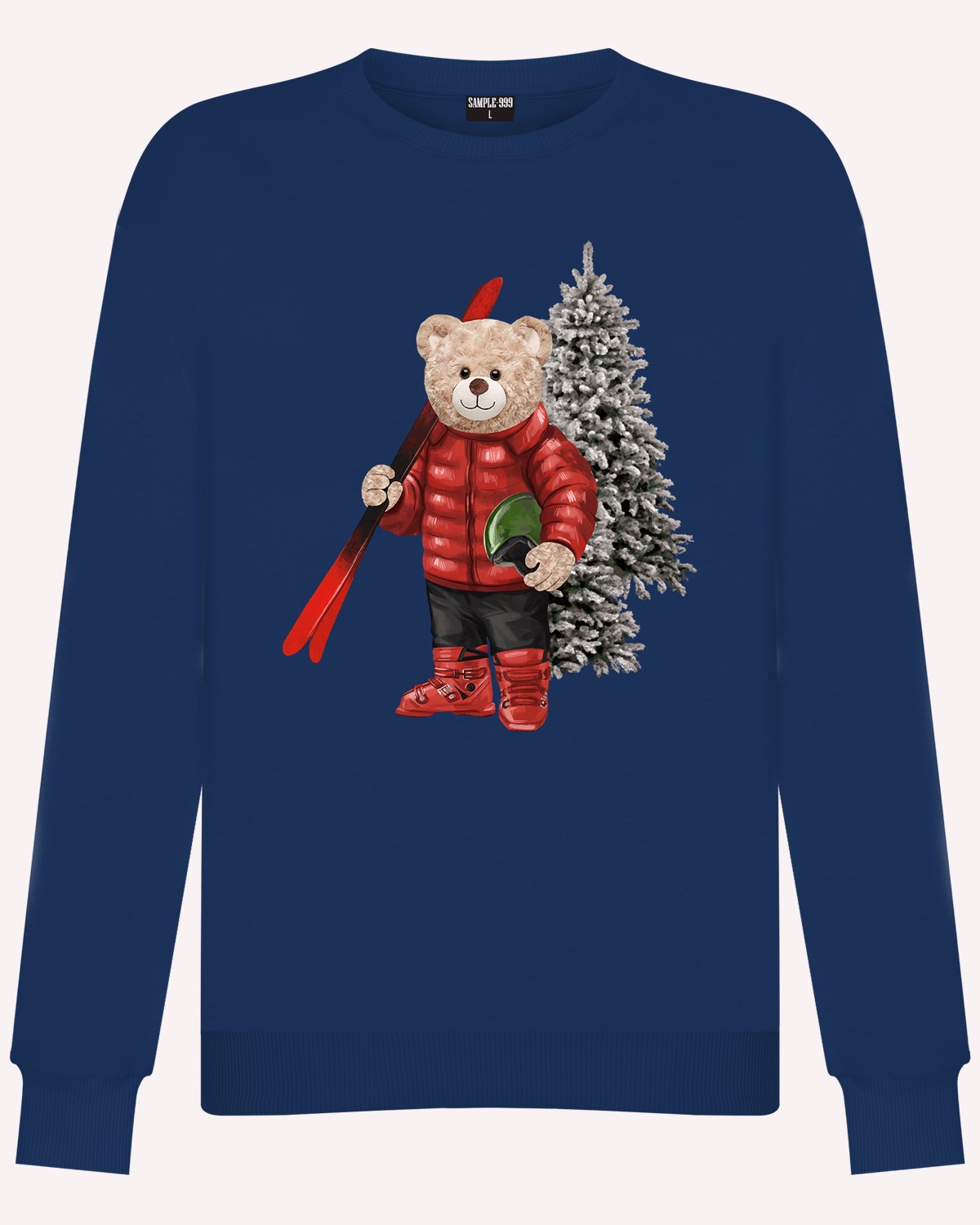 PRINTED TEDDY BEAR sweatshirt