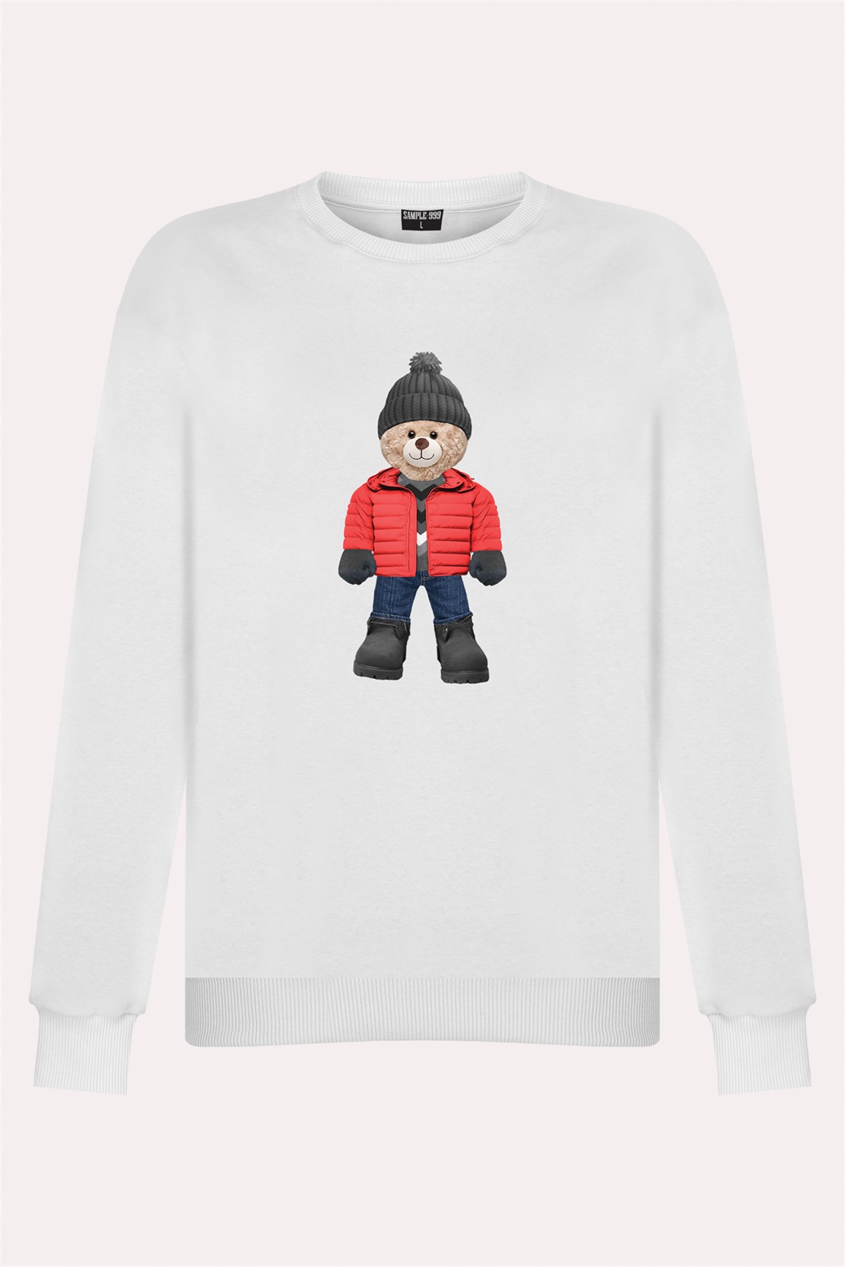 PRINTED TEDDY BEAR sweatshirt