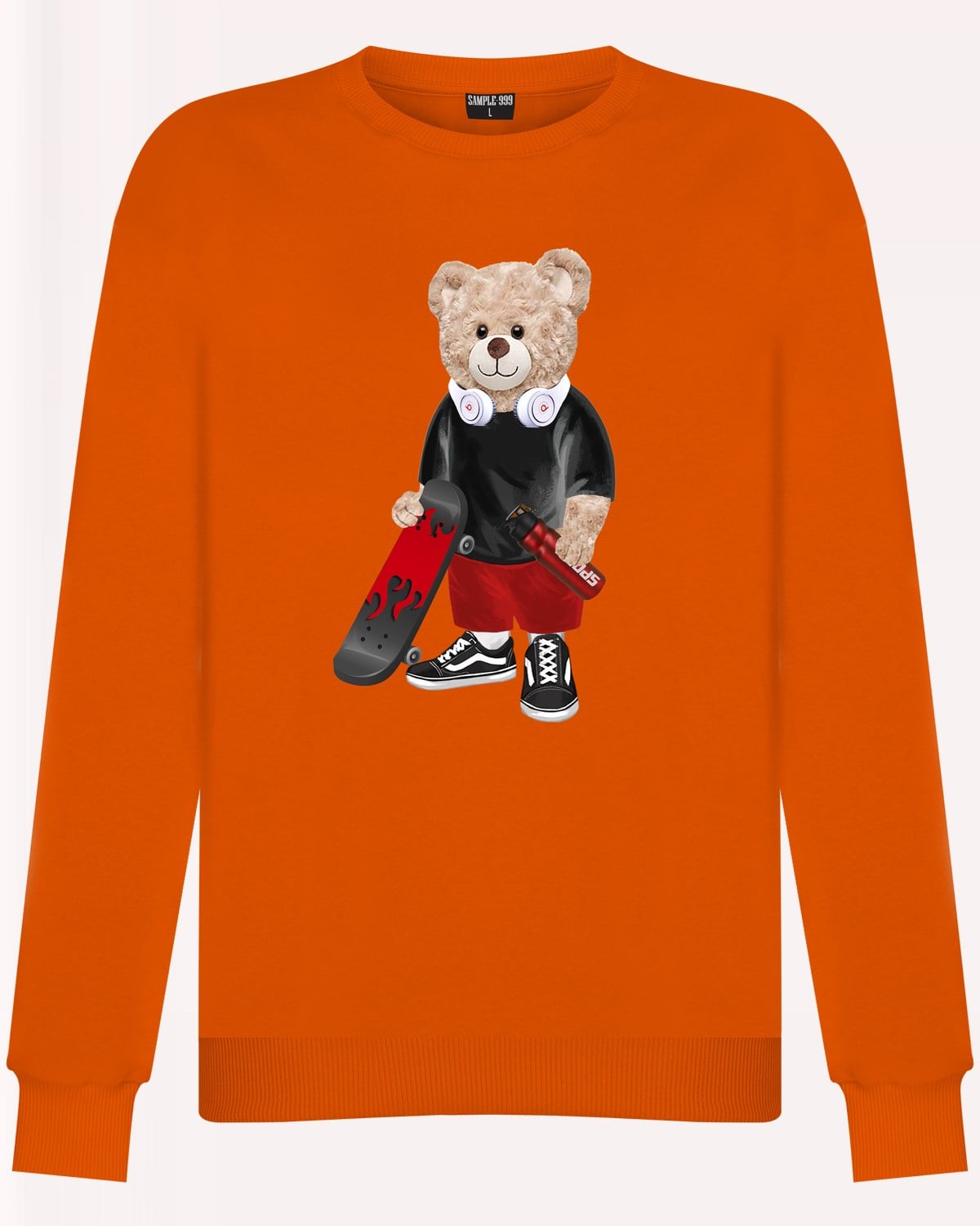 PRINTED TEDDY BEAR sweatshirt