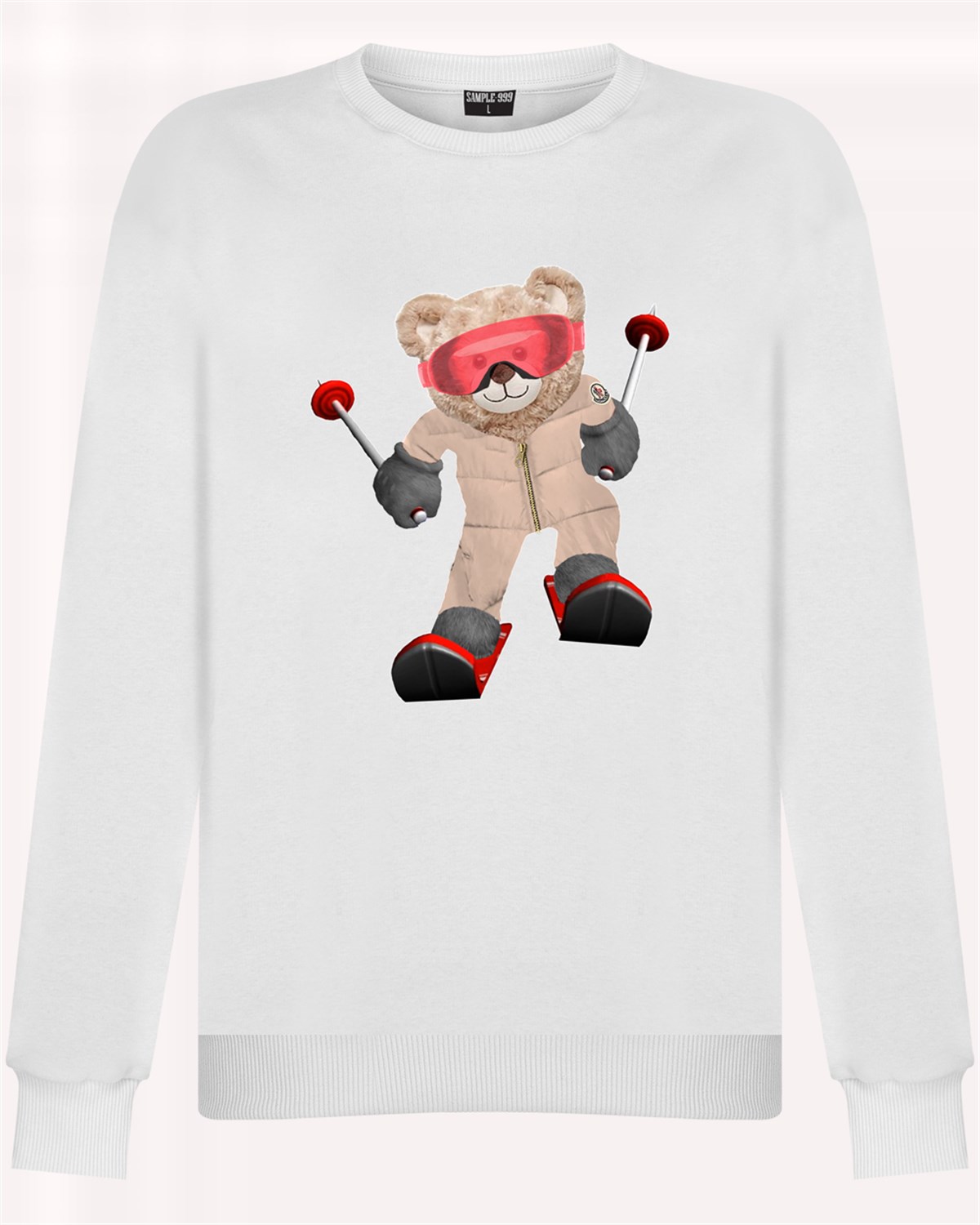 PRINTED TEDDY BEAR sweatshirt