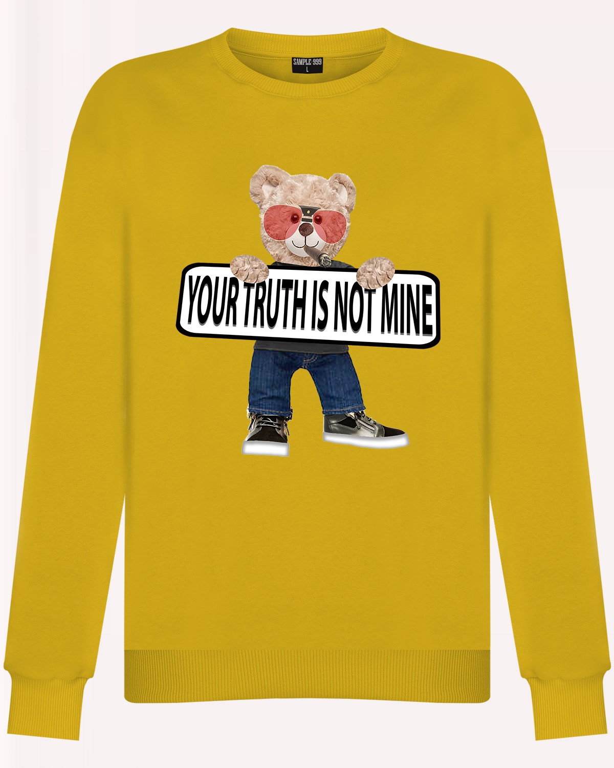 PRINTED TEDDY BEAR sweatshirt