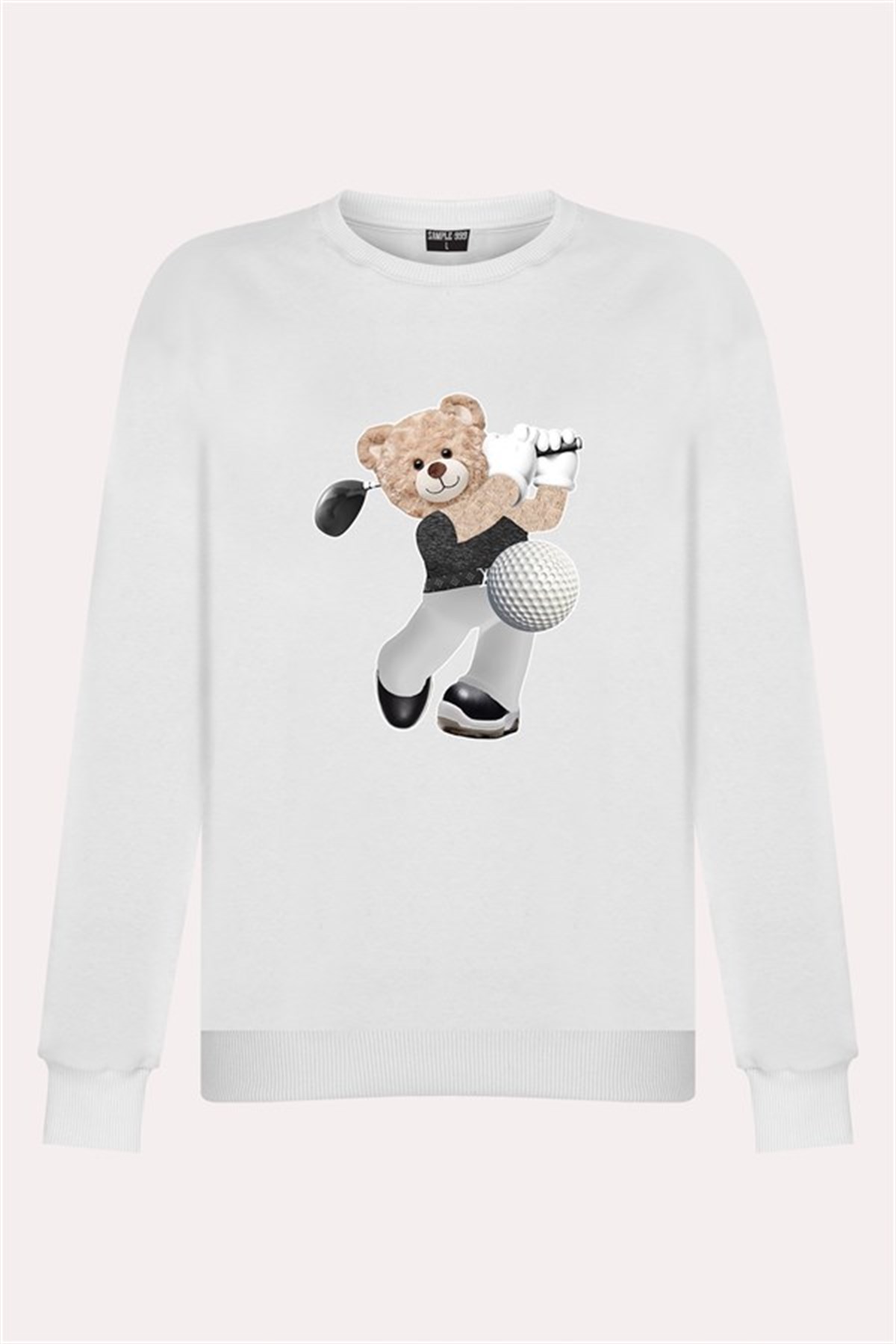 PRINTED TEDDY BEAR sweatshirt