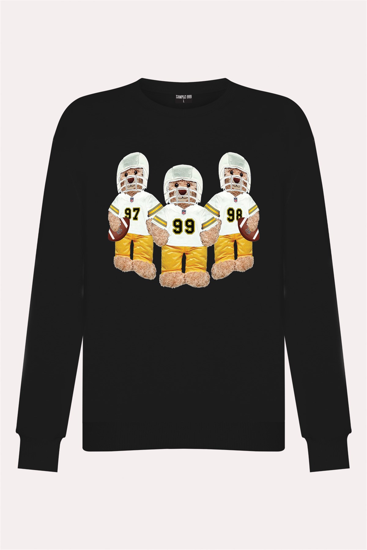 PRINTED TEDDY BEAR sweatshirt