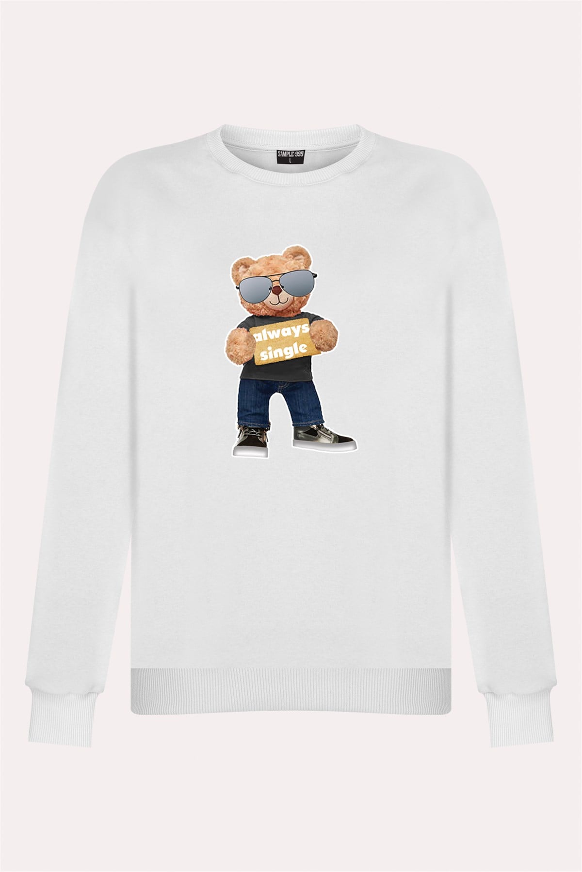 PRINTED TEDDY BEAR sweatshirt