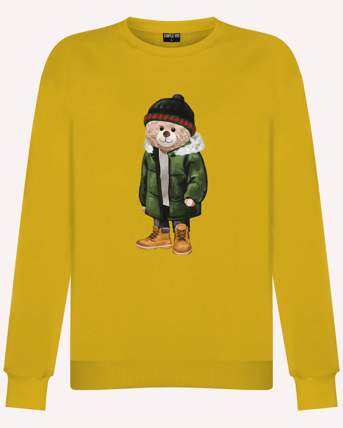 PRINTED TEDDY BEAR sweatshirt