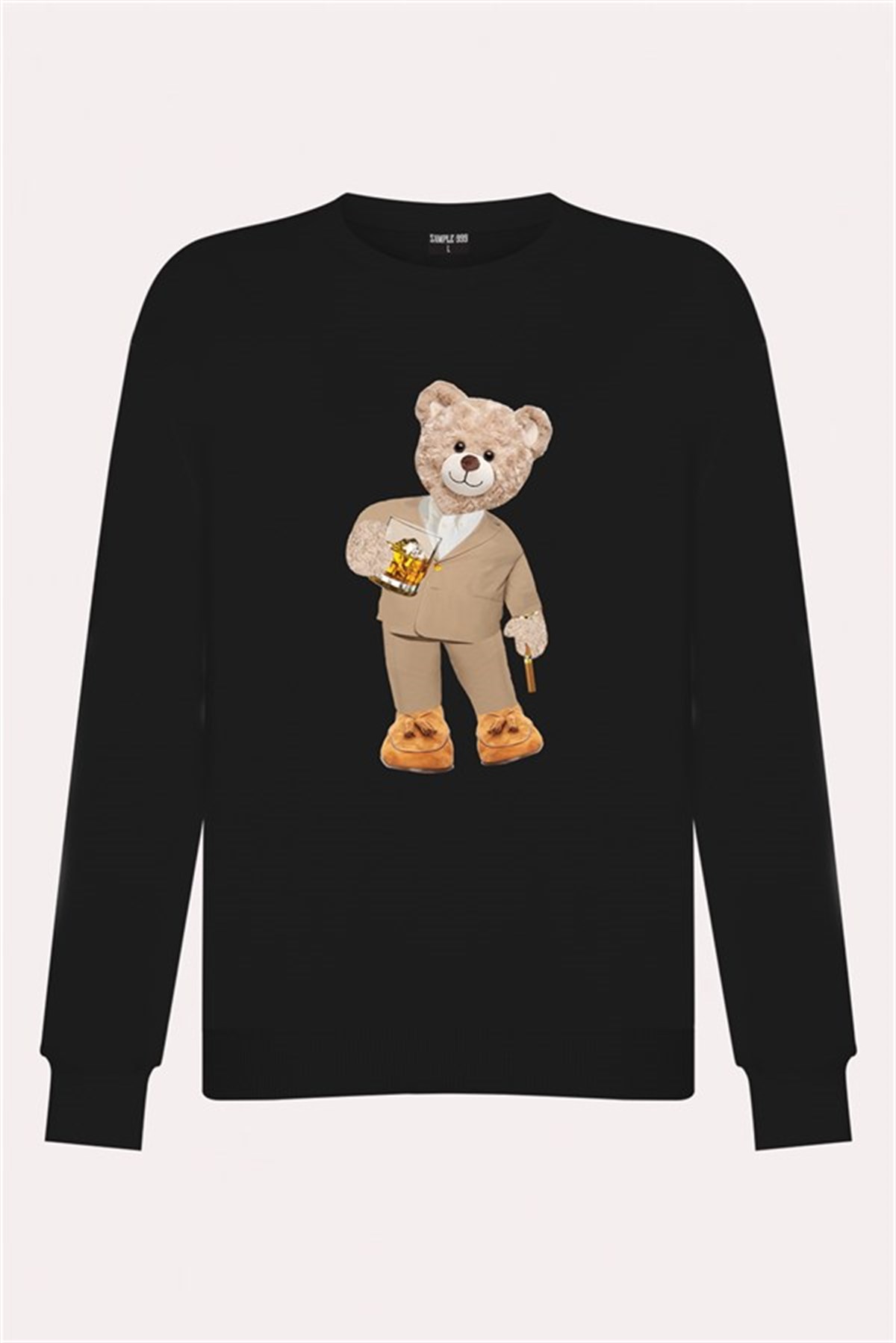 PRINTED TEDDY BEAR sweatshirt