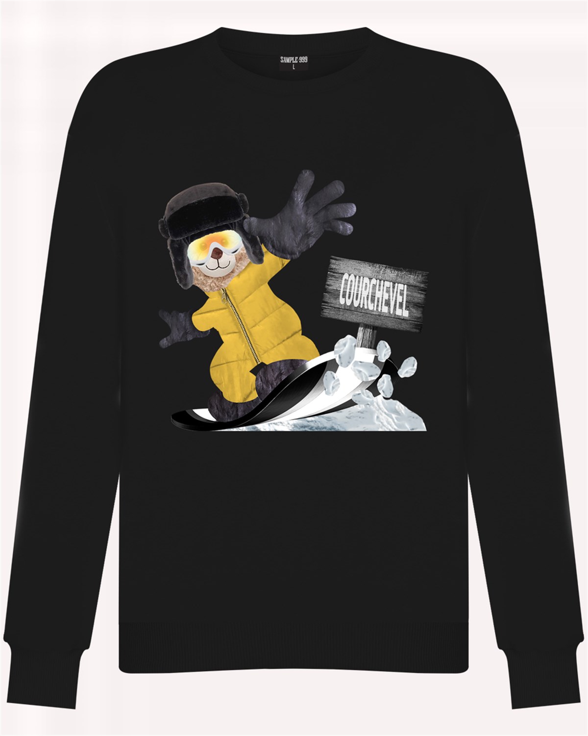 PRINTED TEDDY BEAR sweatshirt