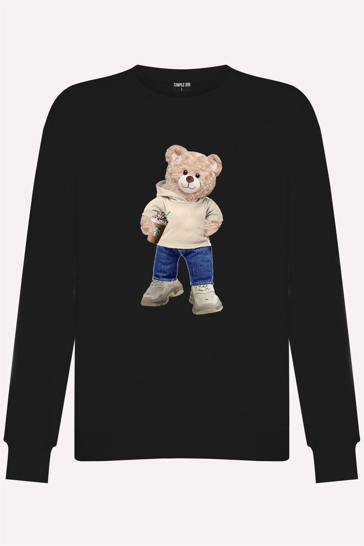 PRINTED TEDDY BEAR sweatshirt