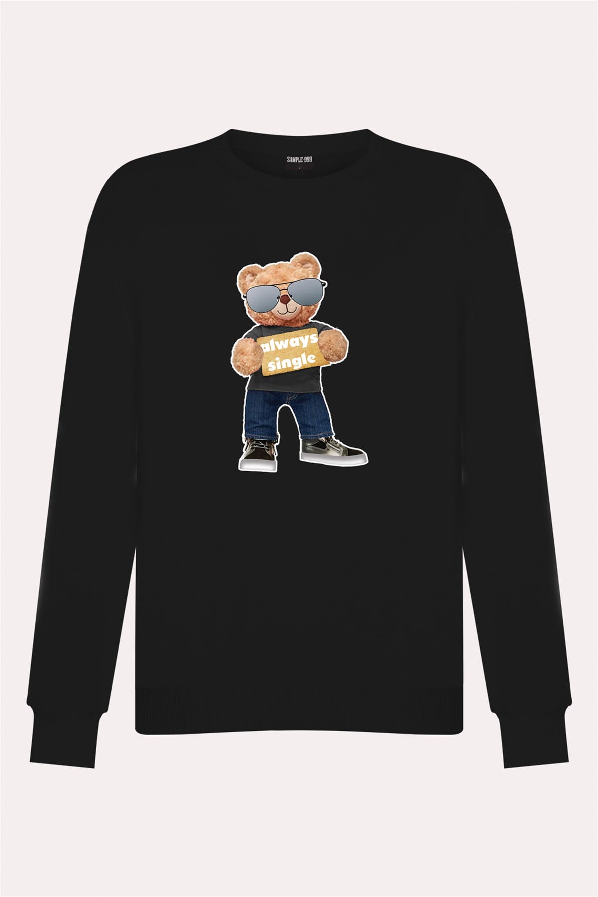 PRINTED TEDDY BEAR sweatshirt