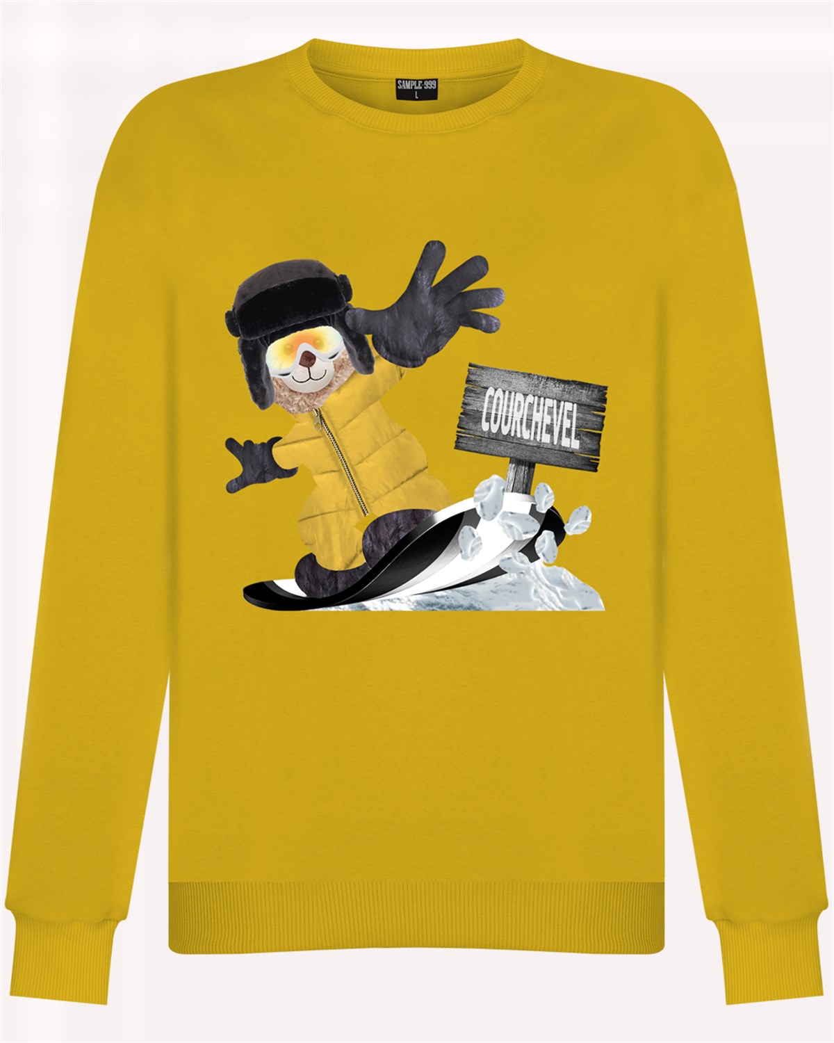 PRINTED TEDDY BEAR sweatshirt