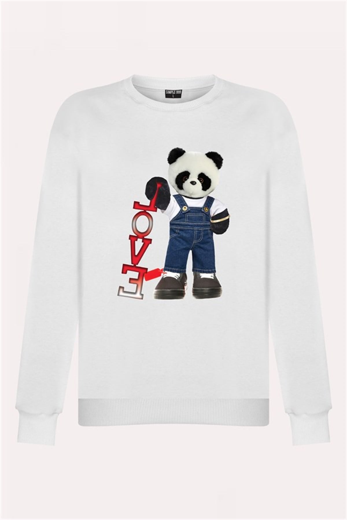 PRINTED TEDDY BEAR sweatshirt