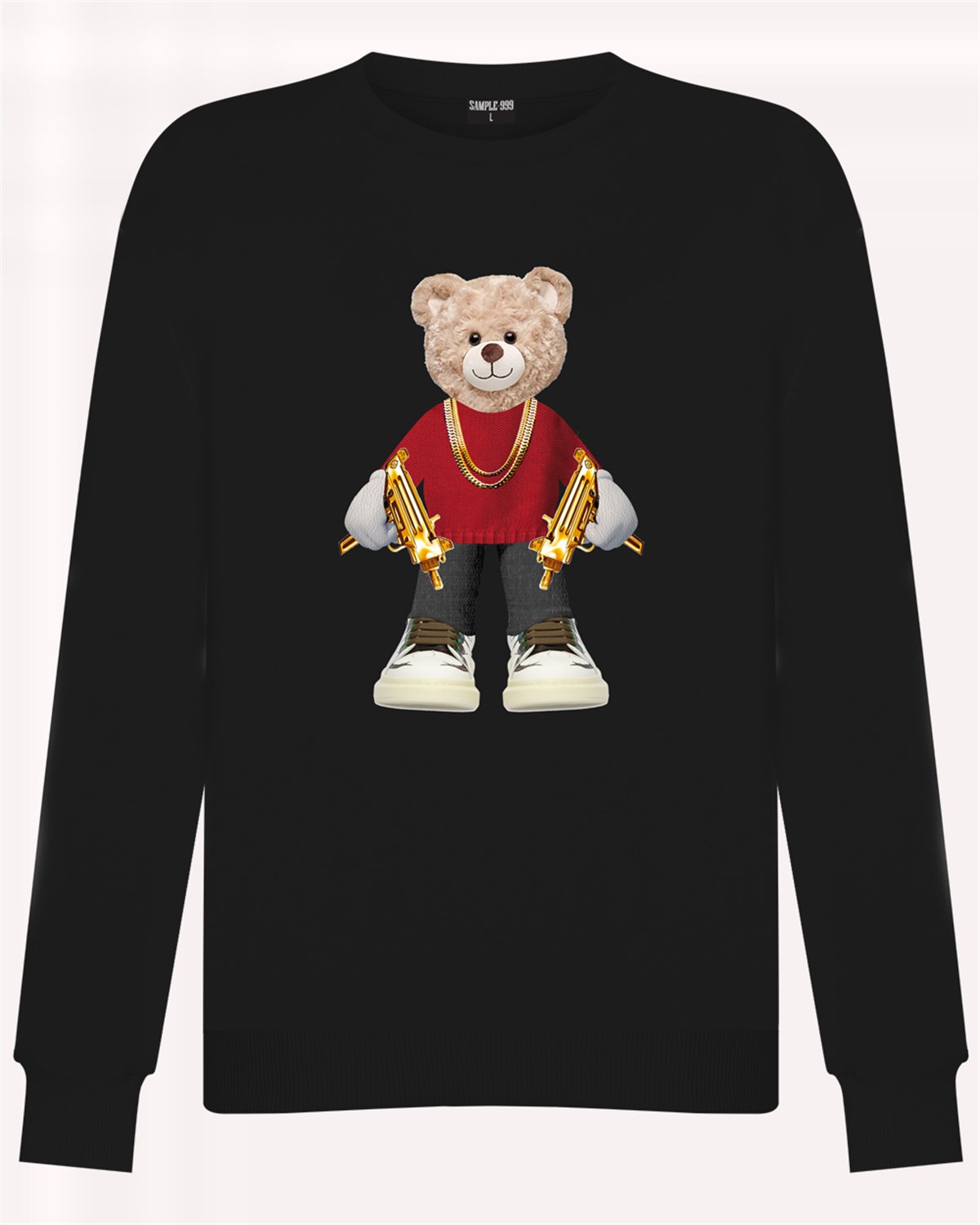 PRINTED TEDDY BEAR sweatshirt